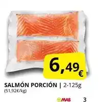 Supermercados MAS Mas - salmón porción oferta