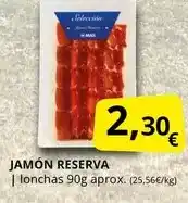 Supermercados MAS Mas - jamon reserva oferta
