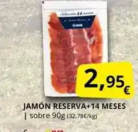 Supermercados MAS Mas - jamón reserva+14 meses oferta