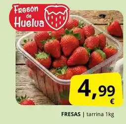 Supermercados MAS Fresas oferta