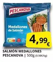 Supermercados MAS Pescanova - salmon medallones oferta