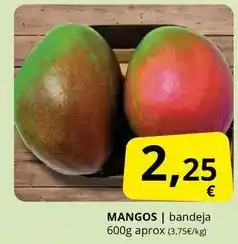Supermercados MAS Mangos oferta