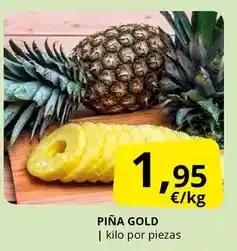 Supermercados MAS Gold - piña oferta
