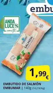 Supermercados MAS Embumar - embutido de salmon oferta