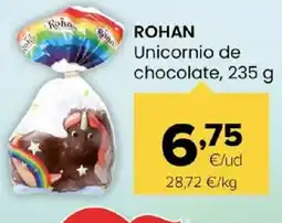 Autoservicios Familia ROHAN Unicornio de chocolate oferta