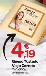 Supermercados El Jamón Cerrato - queso tostado viejo oferta