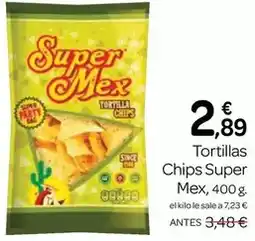 Supermercados El Jamón Party - tortillas chips oferta