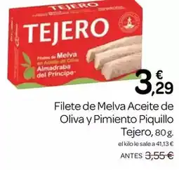 Supermercados El Jamón Tejero - filete de melva aceite de oliva y pimiento piquillo oferta