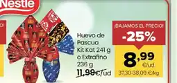 Autoservicios Familia Huevo de Pascua Kit Kat oferta