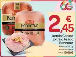 Supermercados El Jamón Bonnatur - jamon cocido extra o asado oferta