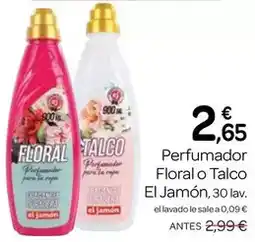 Supermercados El Jamón El jamón - perfumador floral o talco oferta