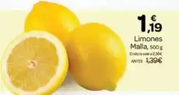 Supermercados El Jamón Limones malla oferta