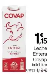 Supermercados El Jamón Covap - leche entera oferta