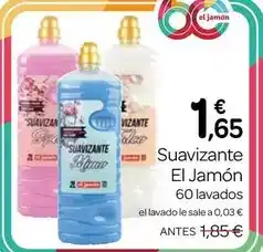 Supermercados El Jamón El jamón - suavizante oferta