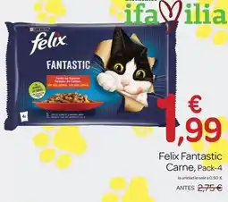 Supermercados El Jamón Purina - felix fantastic carne oferta