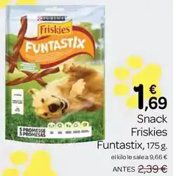 Supermercados El Jamón Purina - snack friskies oferta