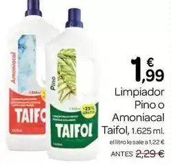 Supermercados El Jamón Taifol - limpiador pino o amoniacal oferta