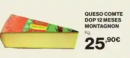Hipercor Queso comte dop 12 meses oferta