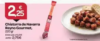 Supermercados El Jamón Reyno gourmet - chistorra de navarra gourmet oferta