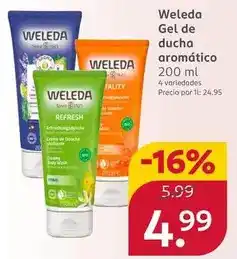 Rossmann Weleda - gel de ducha aromático oferta