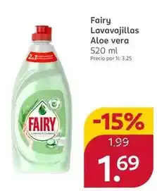 Rossmann Fairy - lavavajillas aloe vera oferta