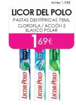 Muchas Perfumerías Licor del polo - pastas dentífricas oferta