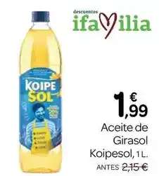 Supermercados El Jamón Koipesol - aceite de girasol oferta