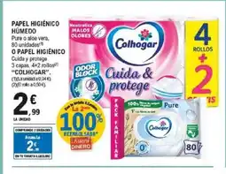 E.Leclerc COLHOGAR Papel higiénico húmedo o papel higiénico oferta