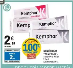 E.Leclerc KEMPHOR Dentífrico oferta