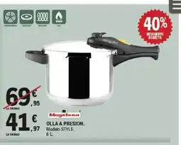 E.Leclerc MAGEFESA Olla a presion oferta
