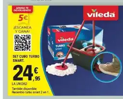 E.Leclerc VILEDA Set cubo turbo smart oferta