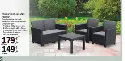 E.Leclerc Conjunto de 4 plazas marie oferta