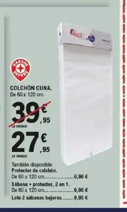 E.Leclerc Colchón cuna oferta