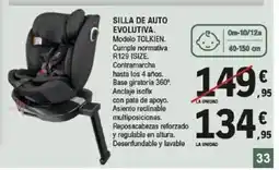 E.Leclerc Silla de auto evolutiva oferta