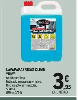 E.Leclerc RM Lavaparabrisas clean oferta