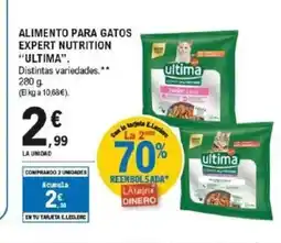 E.Leclerc ULTIMA Alimento para gatos expert nutrition oferta