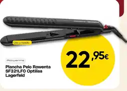 Hiper FROIZ ROWENTA Plancha Pelo Rowenta SF321LFO Optiliss Lagerfeld oferta