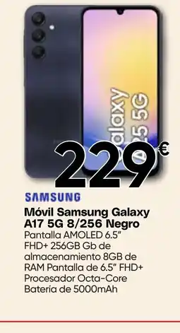 Hiper FROIZ SAMSUNG Móvil Galaxy A17 5G 8/256 Negro oferta