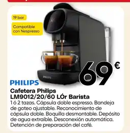 Hiper FROIZ PHILIPS Cafetera LM9012/20/60 Lór Barista oferta