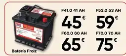 Hiper FROIZ Batería Froiz oferta