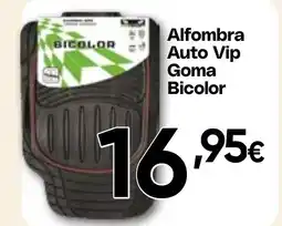 Hiper FROIZ Alfombra Auto Vip Goma Bicolor oferta
