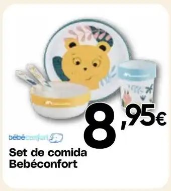 Hiper FROIZ BEBÉCONFORT Set de comida oferta