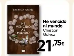 Hiper FROIZ HE VENCIDO AL MUNDO Christian Gálvez oferta