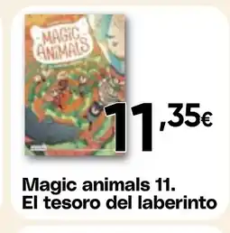 Hiper FROIZ Magic animals 11. El tesoro del laberinto oferta