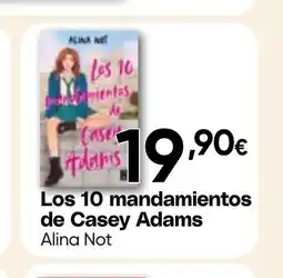 Hiper FROIZ Los 10 mandamientos de Casey Adams Alina Not oferta