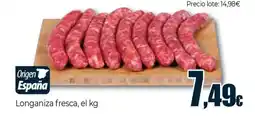Unide Market Longaniza fresca oferta