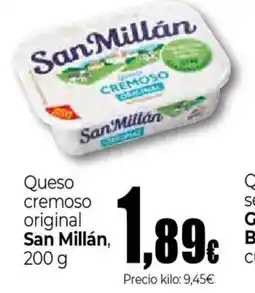 Unide Market SAN MILLÁN Queso cremoso original oferta