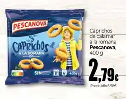 Unide Market PESCANOVA Caprichos de calamar a la romana oferta