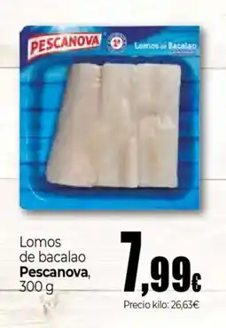 Unide Market PESCANOVA Lomos de bacalao oferta