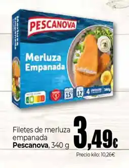 Unide Market PESCANOVA Filetes de merluza empanada oferta